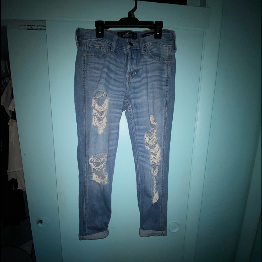 Hollister Low Rose Boyfriend Jeans